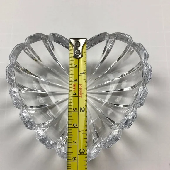 Glass Heart Jewelry Dish - Picture 5 of 5
